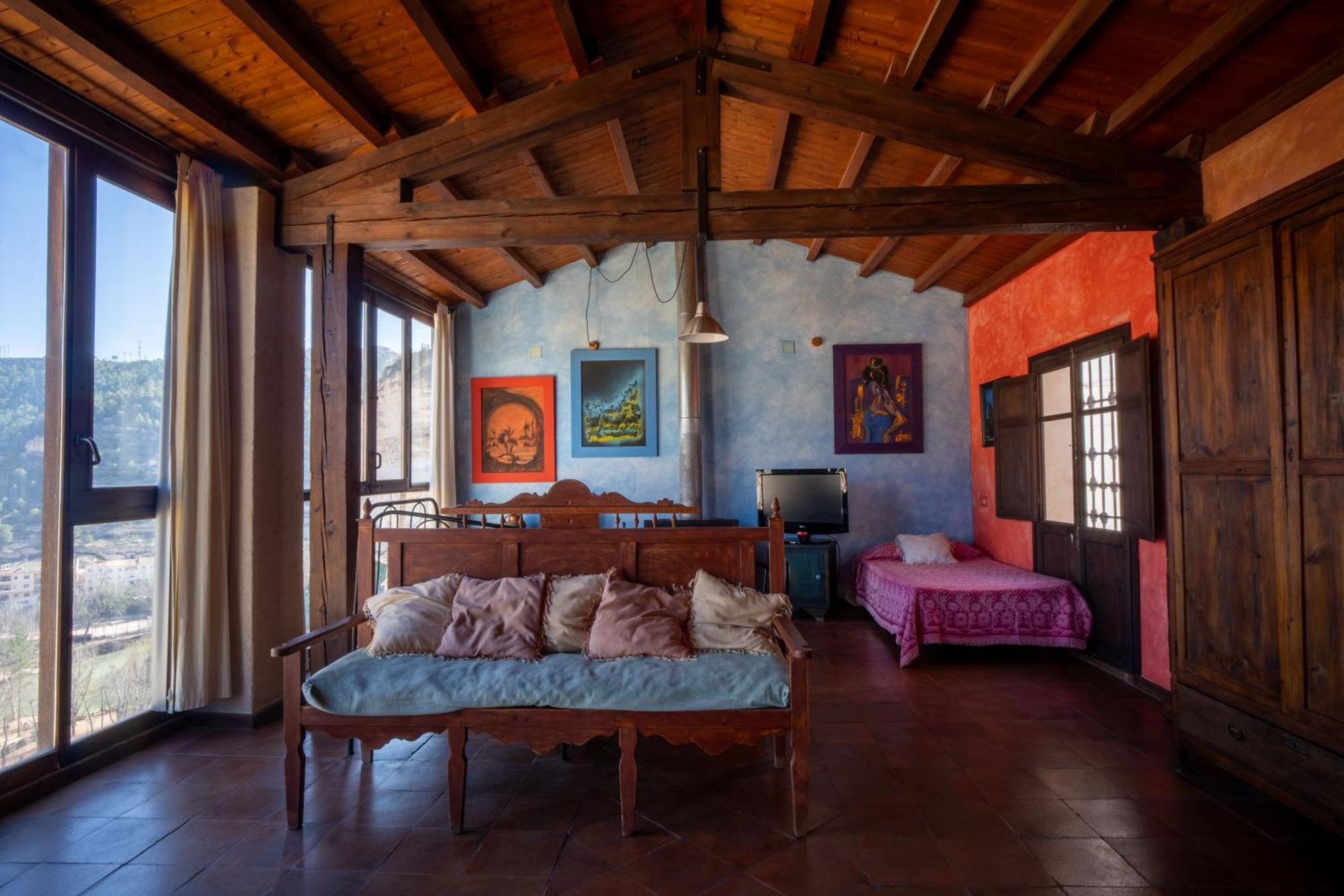 Casa Rural Los Ventanales Alcala del Jucar Esterno foto