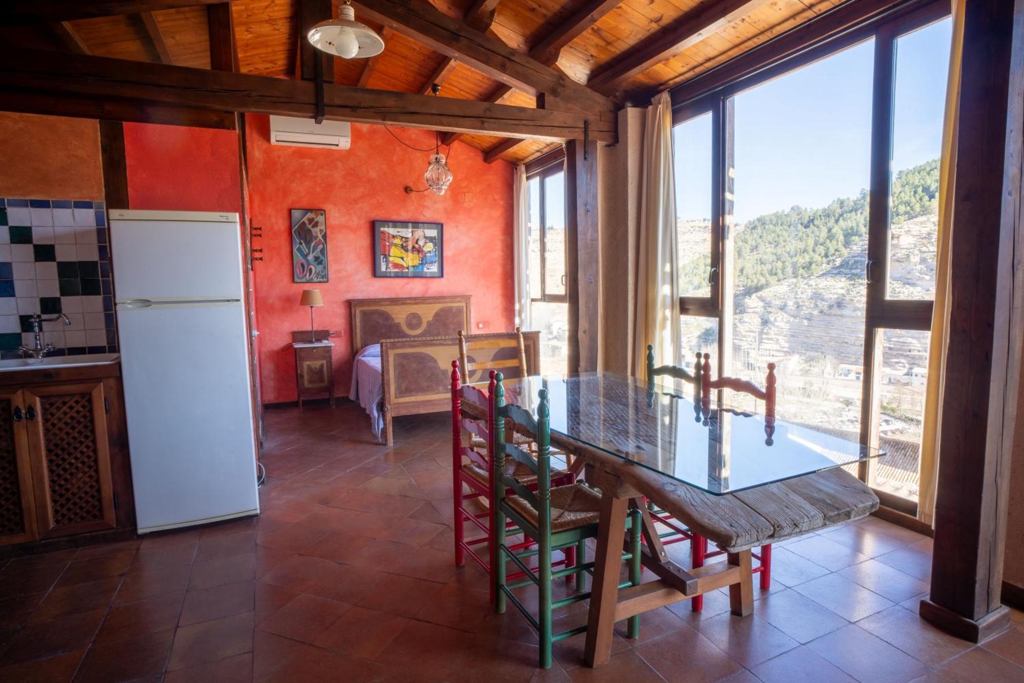 Casa Rural Los Ventanales Alcala del Jucar Esterno foto
