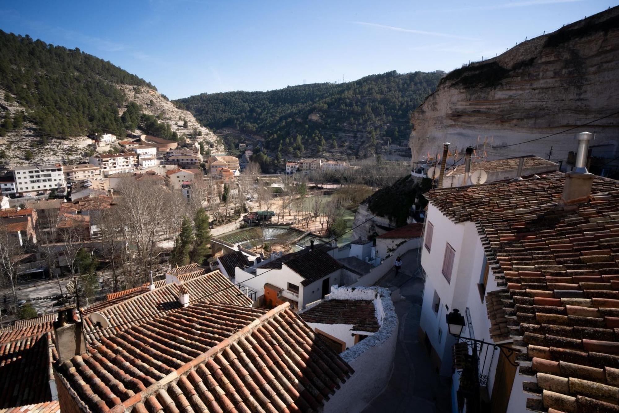 Casa Rural Los Ventanales Alcala del Jucar Esterno foto