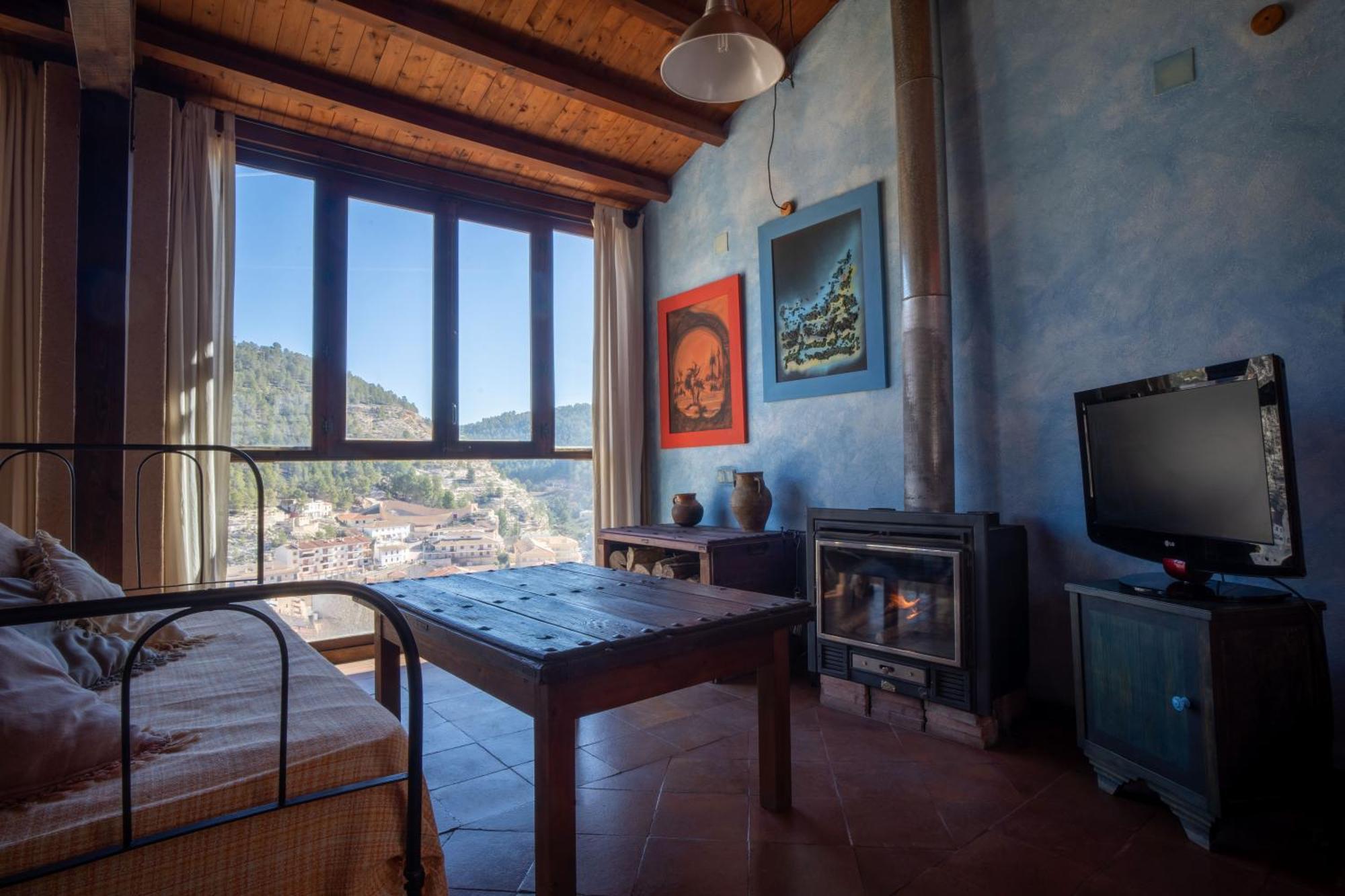 Casa Rural Los Ventanales Alcala del Jucar Esterno foto
